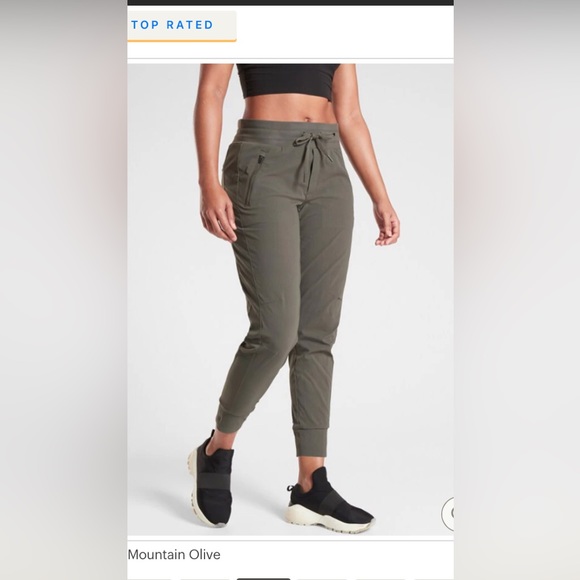 Athleta Pants & Jumpsuits Athleta Trekkie North Jogger Pants Mountain Olive Poshmark